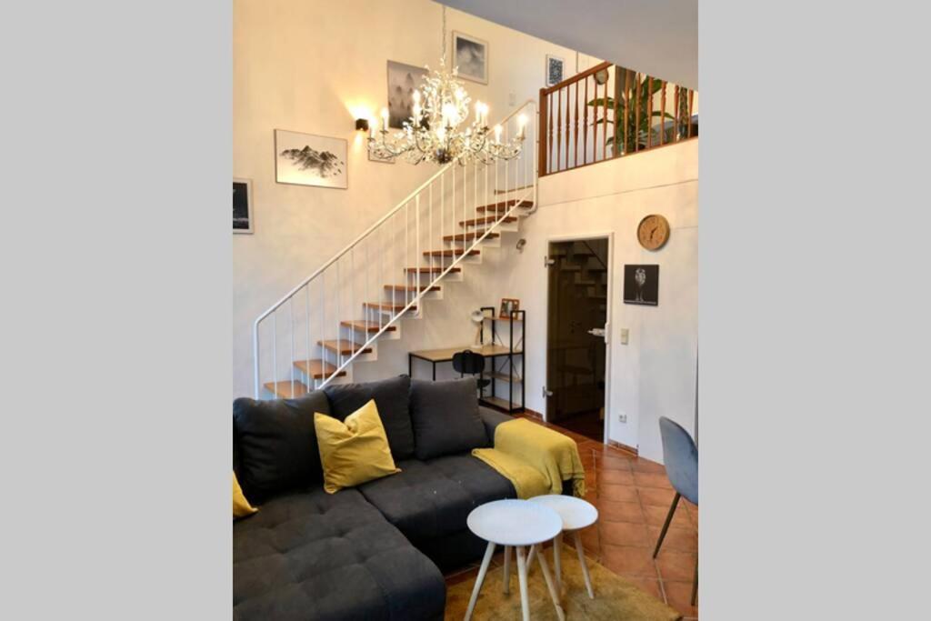 Apartment Zum Goldenen Lowen Inkl. Parkplatz & Wlan Erfurt Luaran gambar